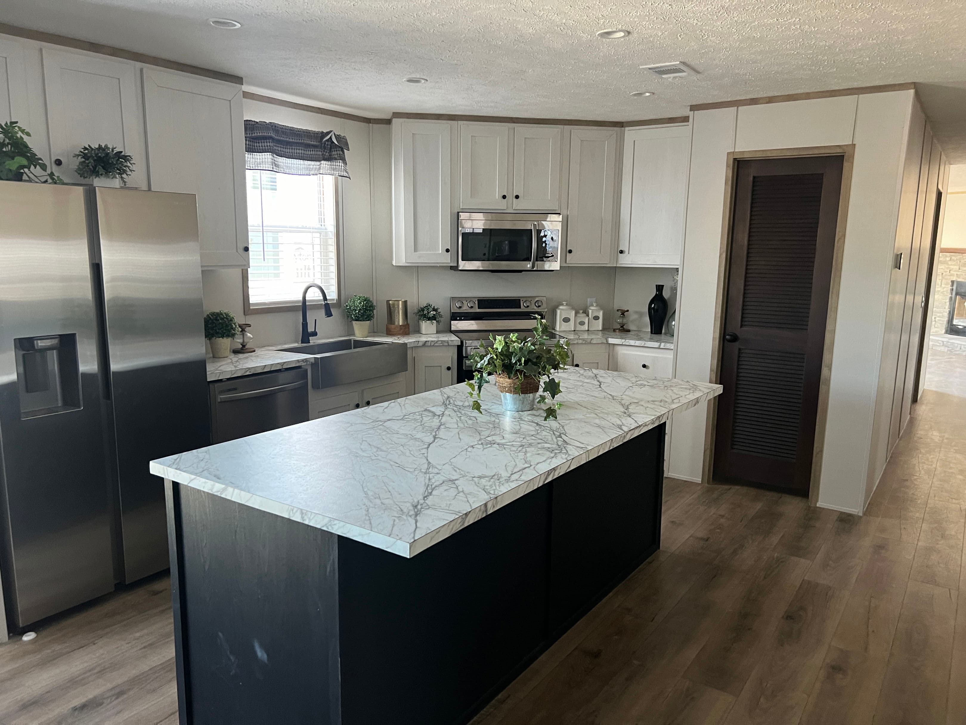 The bayside kitchen home features