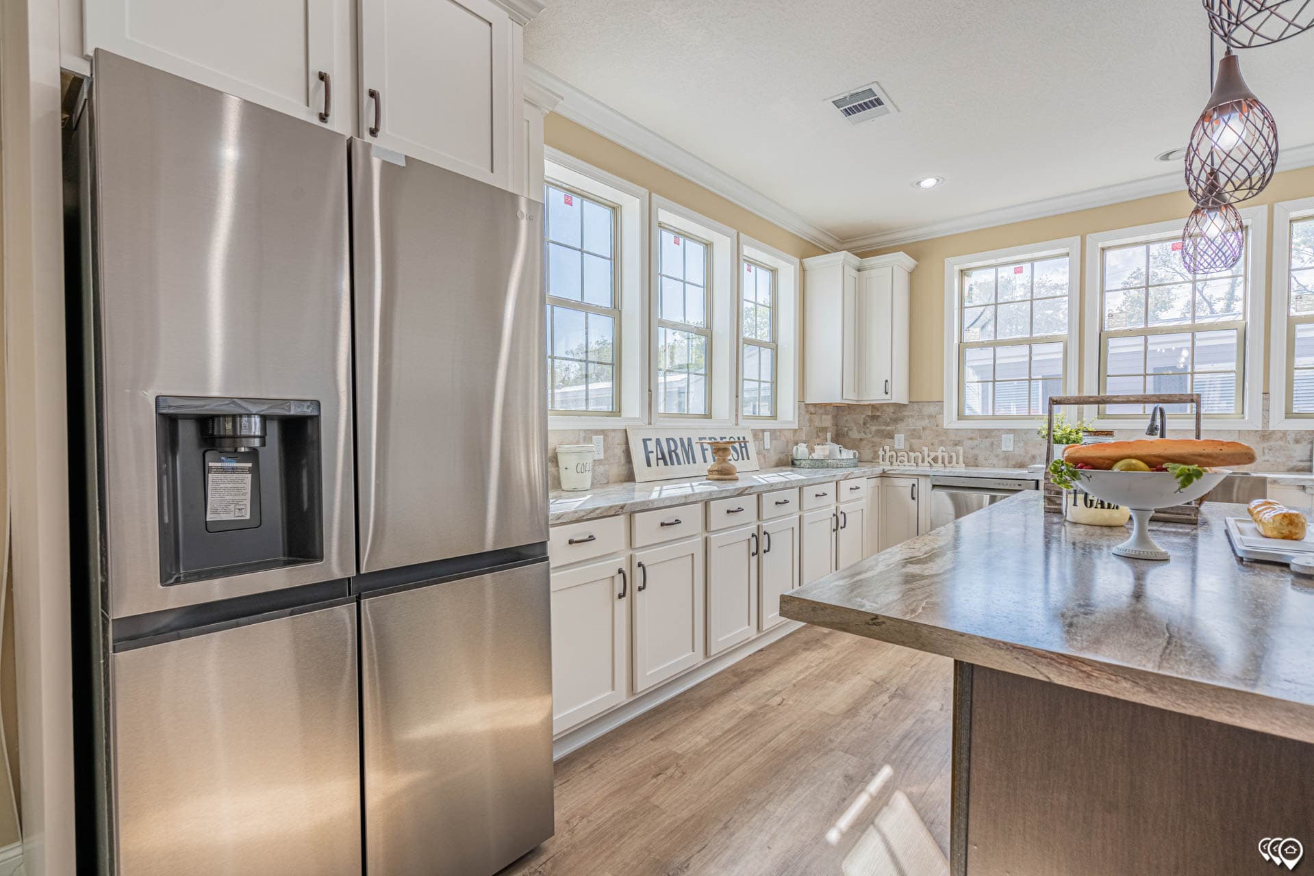 Woodland kitchen home features