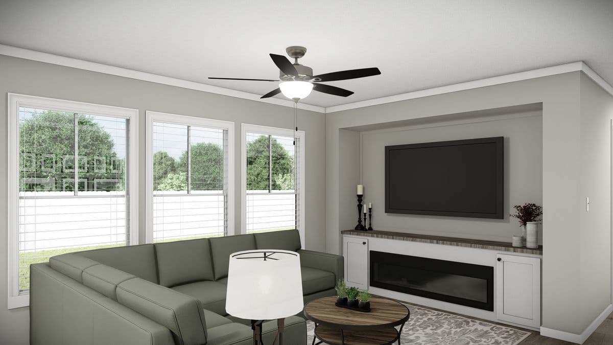 The revere interior home features