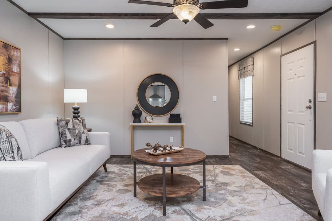 The general interior home features