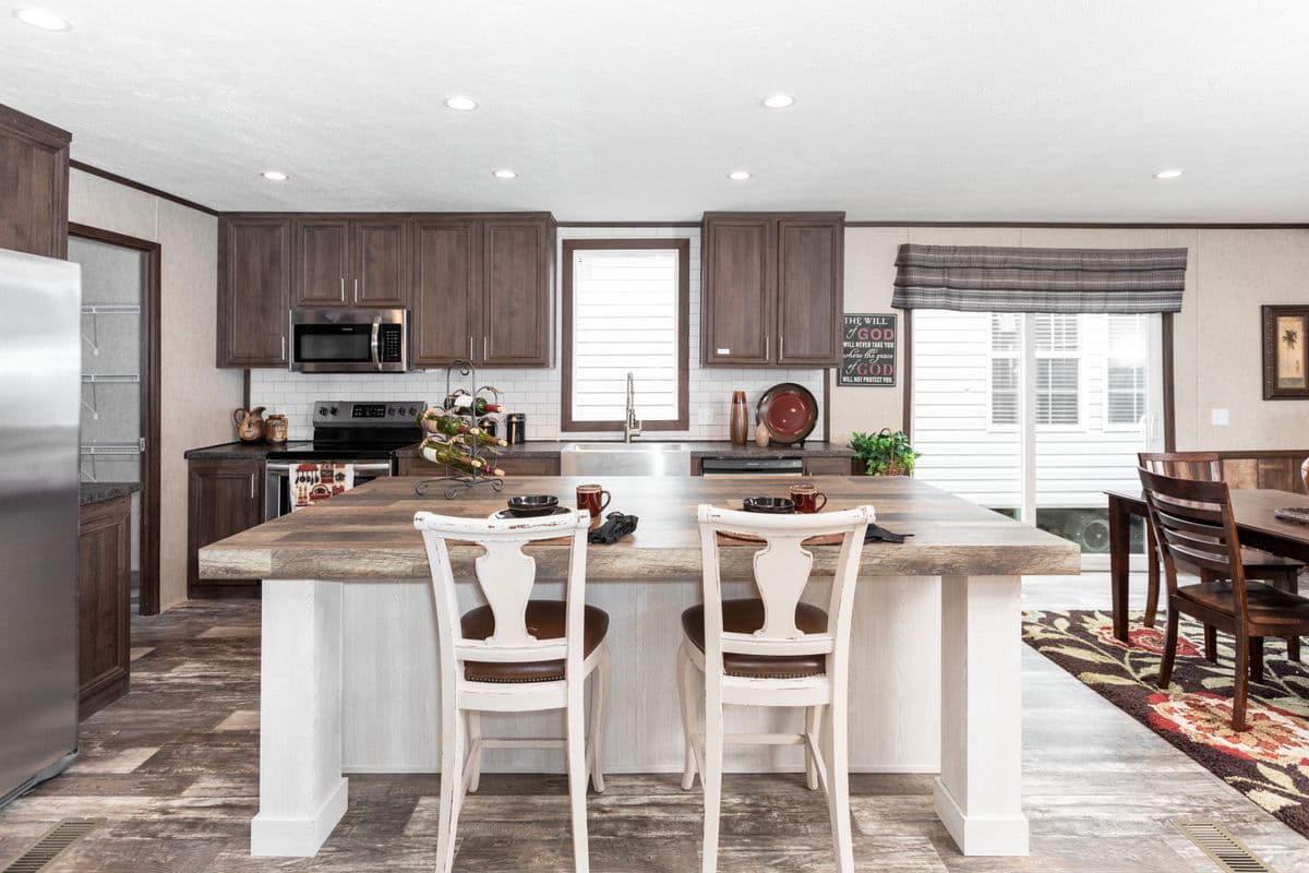 The riverway kitchen home features