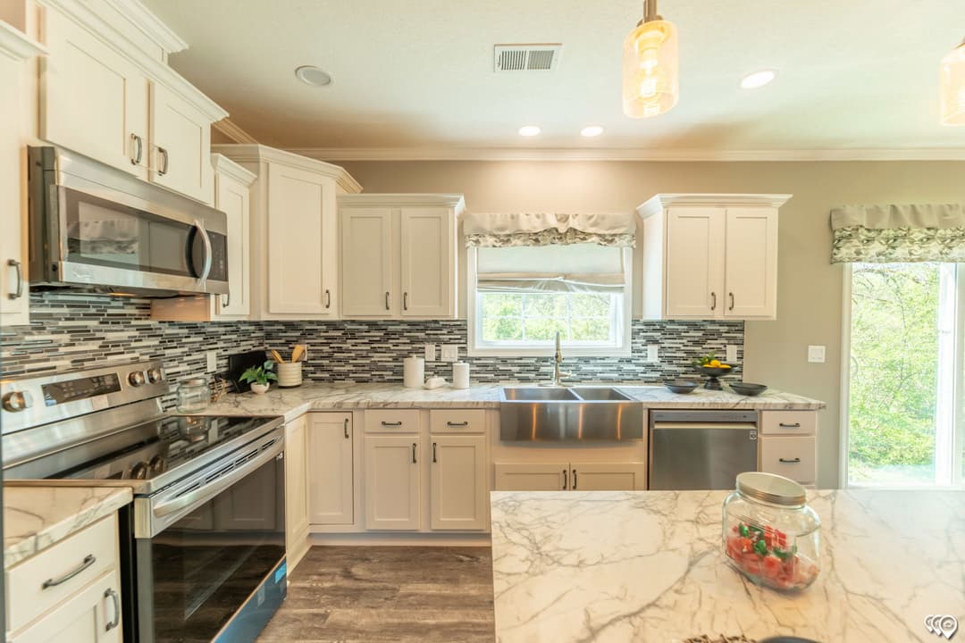 The grove kitchen home features