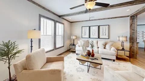 The jackson interior home features