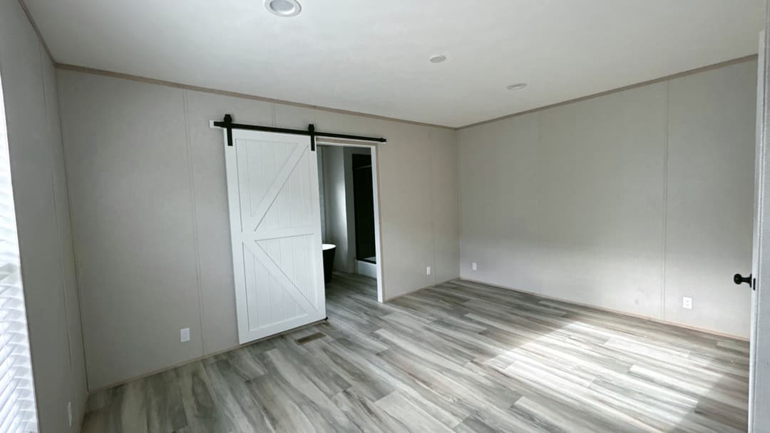 Jewel interior and bedroom home features