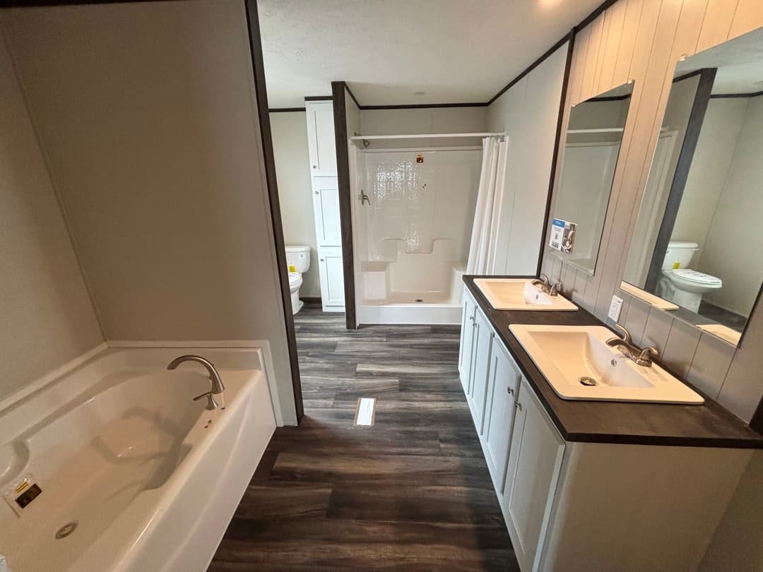 Impact bathroom home features