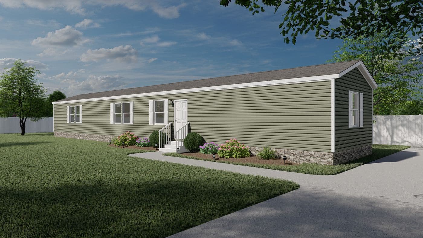 Major elevation and exterior home features