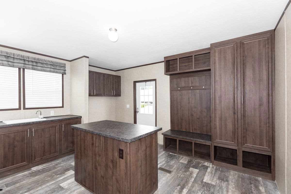 The riverway interior home features