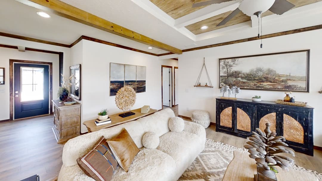 The arabella interior home features