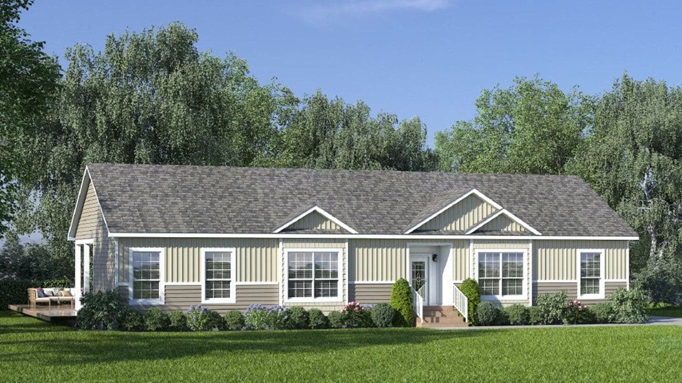 Alexander hero, elevation, and exterior home features