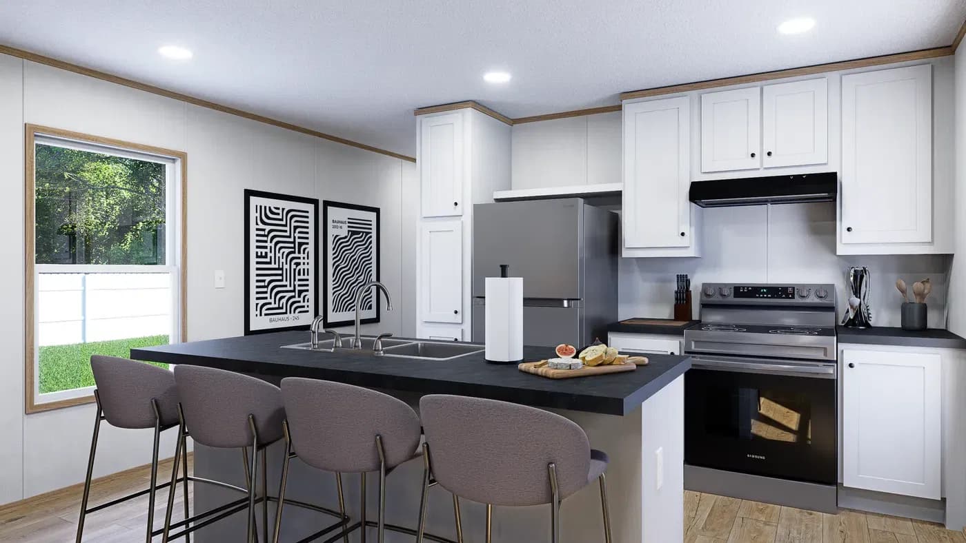 Lumen kitchen and hero home features