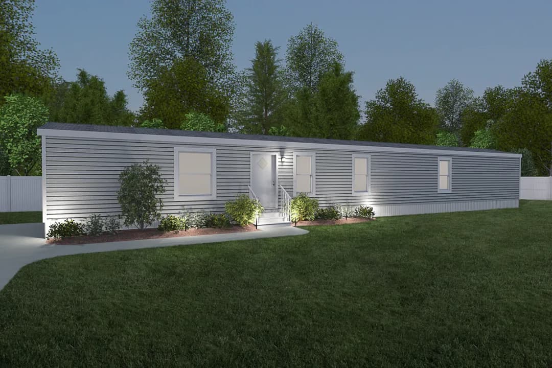 The parkside elevation and exterior home features