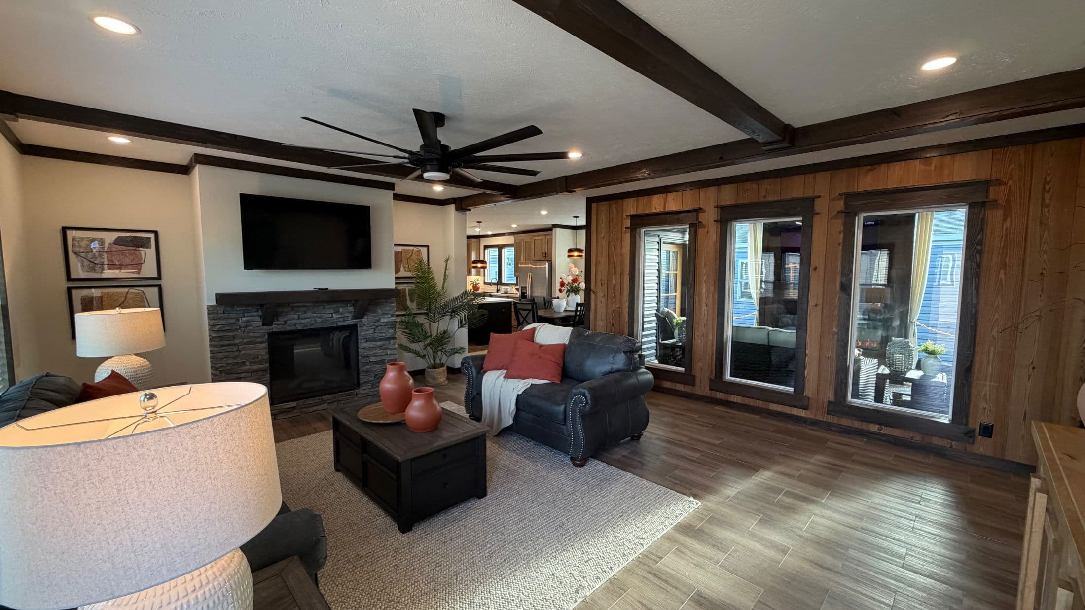 Mountain laurel (biloxi) interior home features
