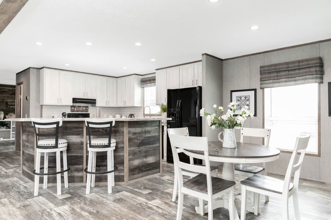 The morris interior home features