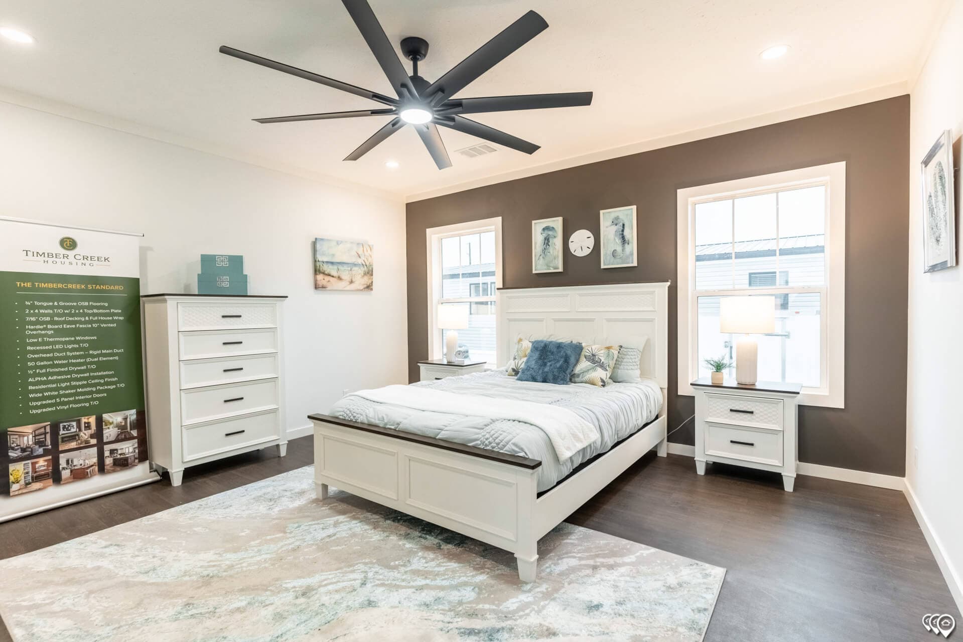 Twin creek  home features
